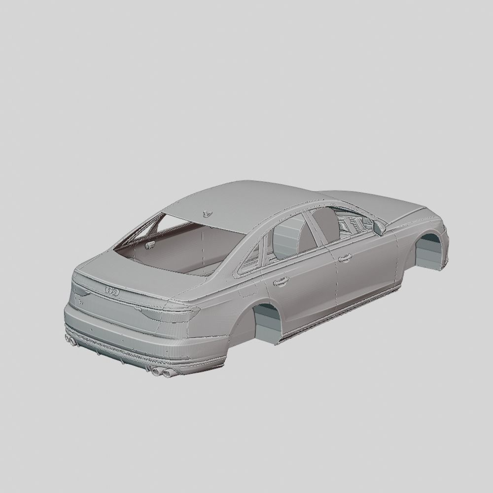 Audi S8 2020 Printable Body 3D print model_1