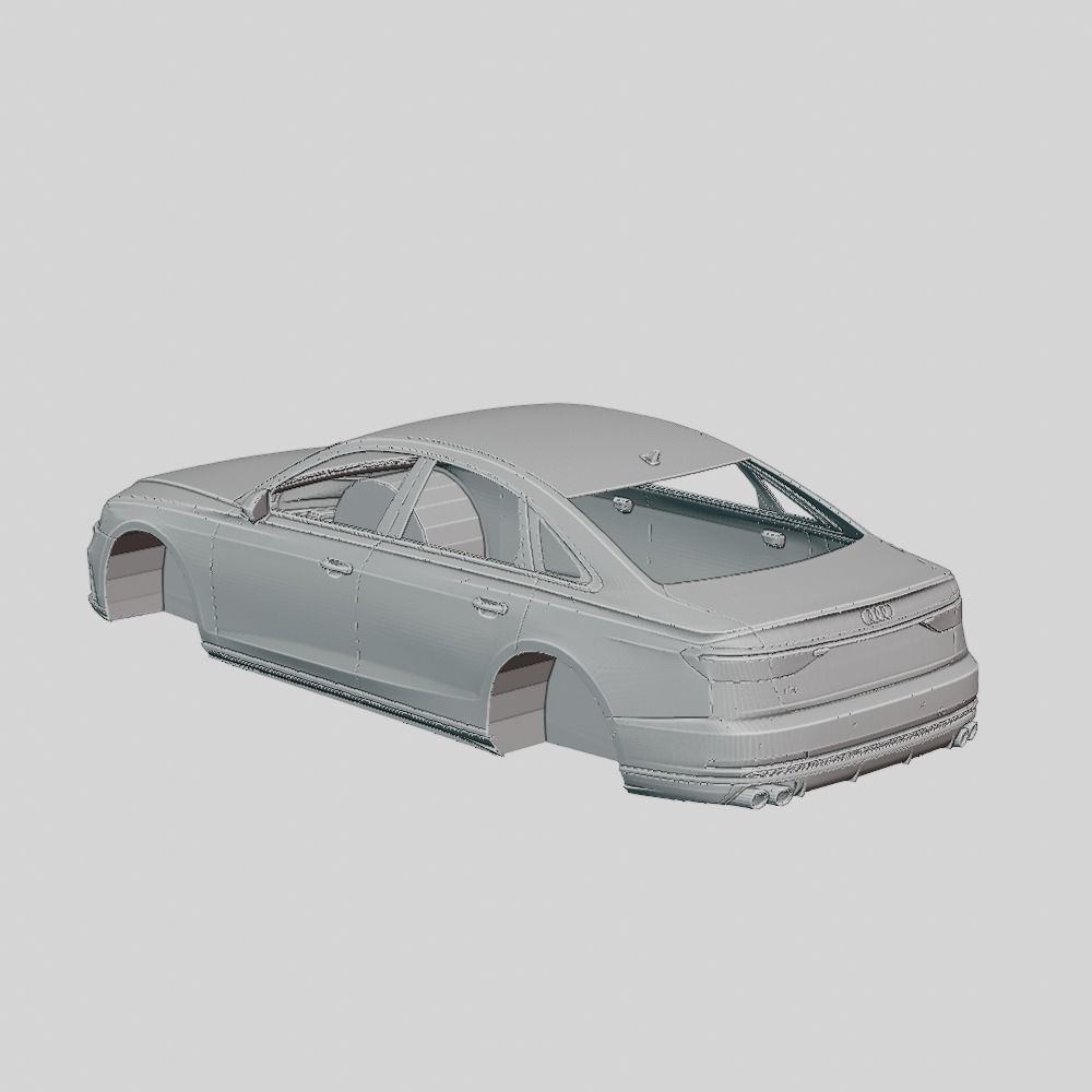 Audi S8 2020 Printable Body 3D print model_2