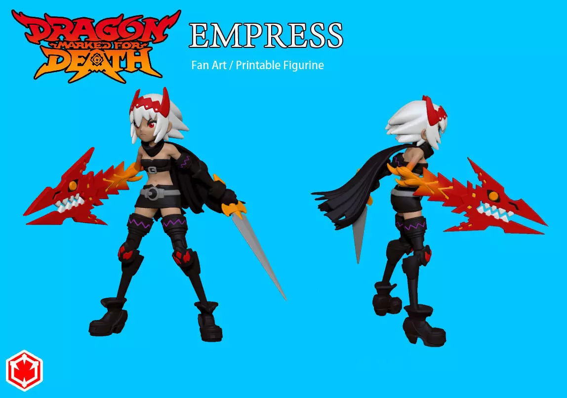 Dragon Marked For Death Empress 3D print model