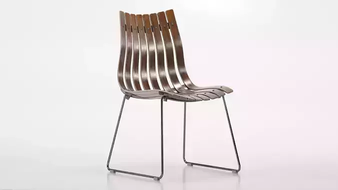 Mid Century Stackable Junior Dining Chair