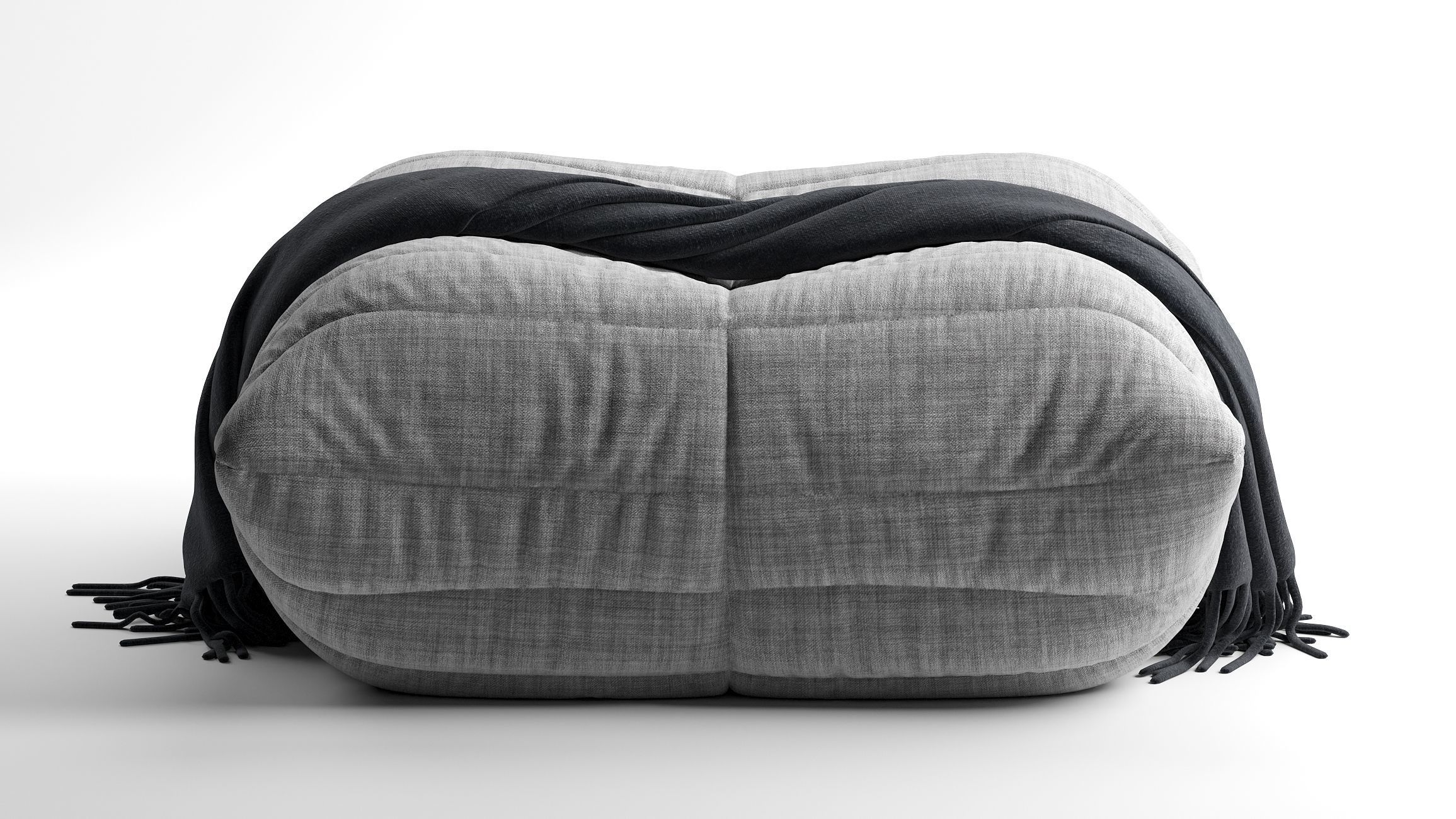 Togo Ottoman 3D model_8