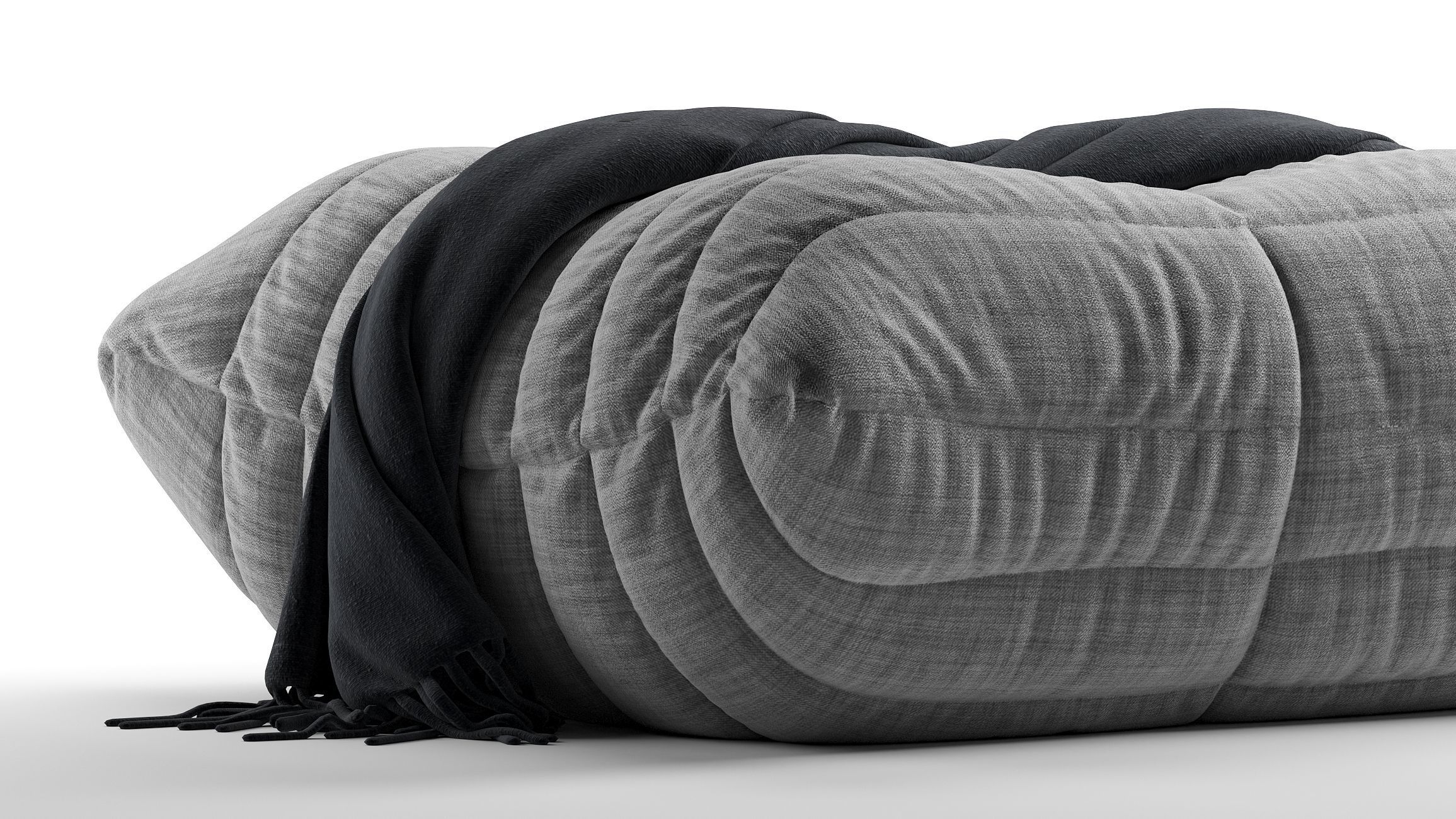 Togo Ottoman 3D model_10