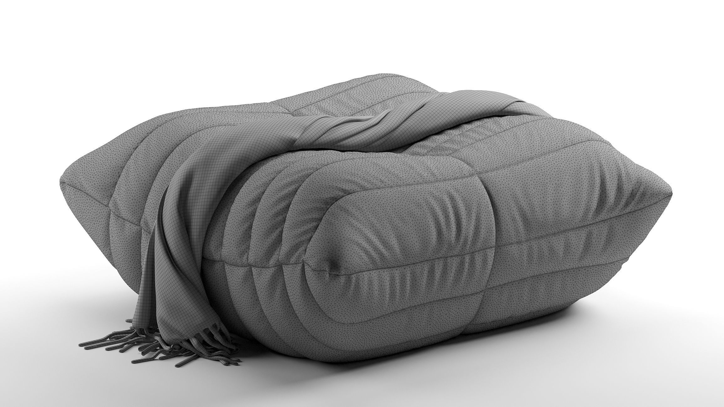 Togo Ottoman 3D model_16