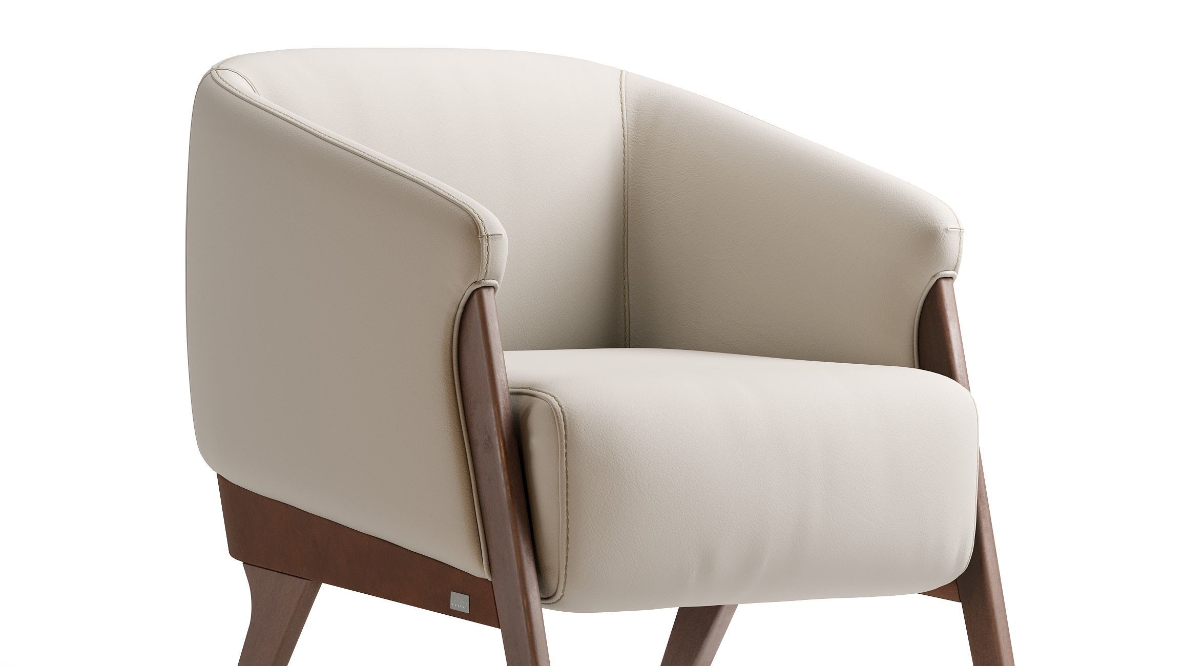 Abra armchair 3D model_6