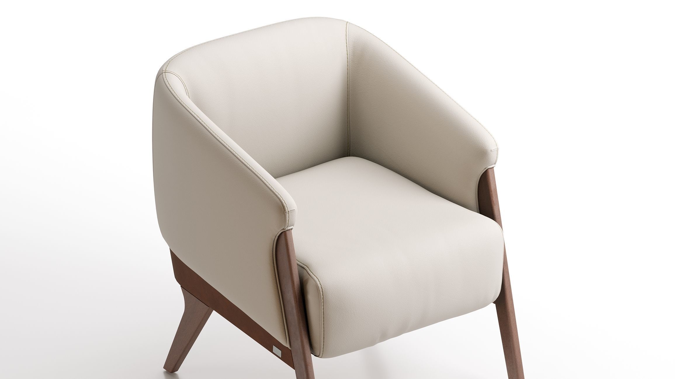 Abra armchair 3D model_14