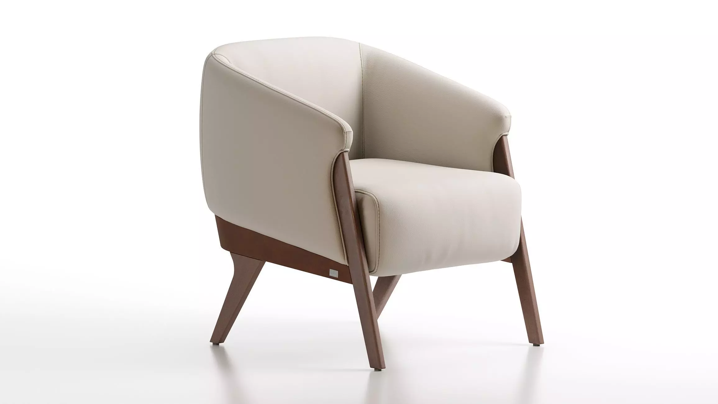 Abra armchair 3D model_0