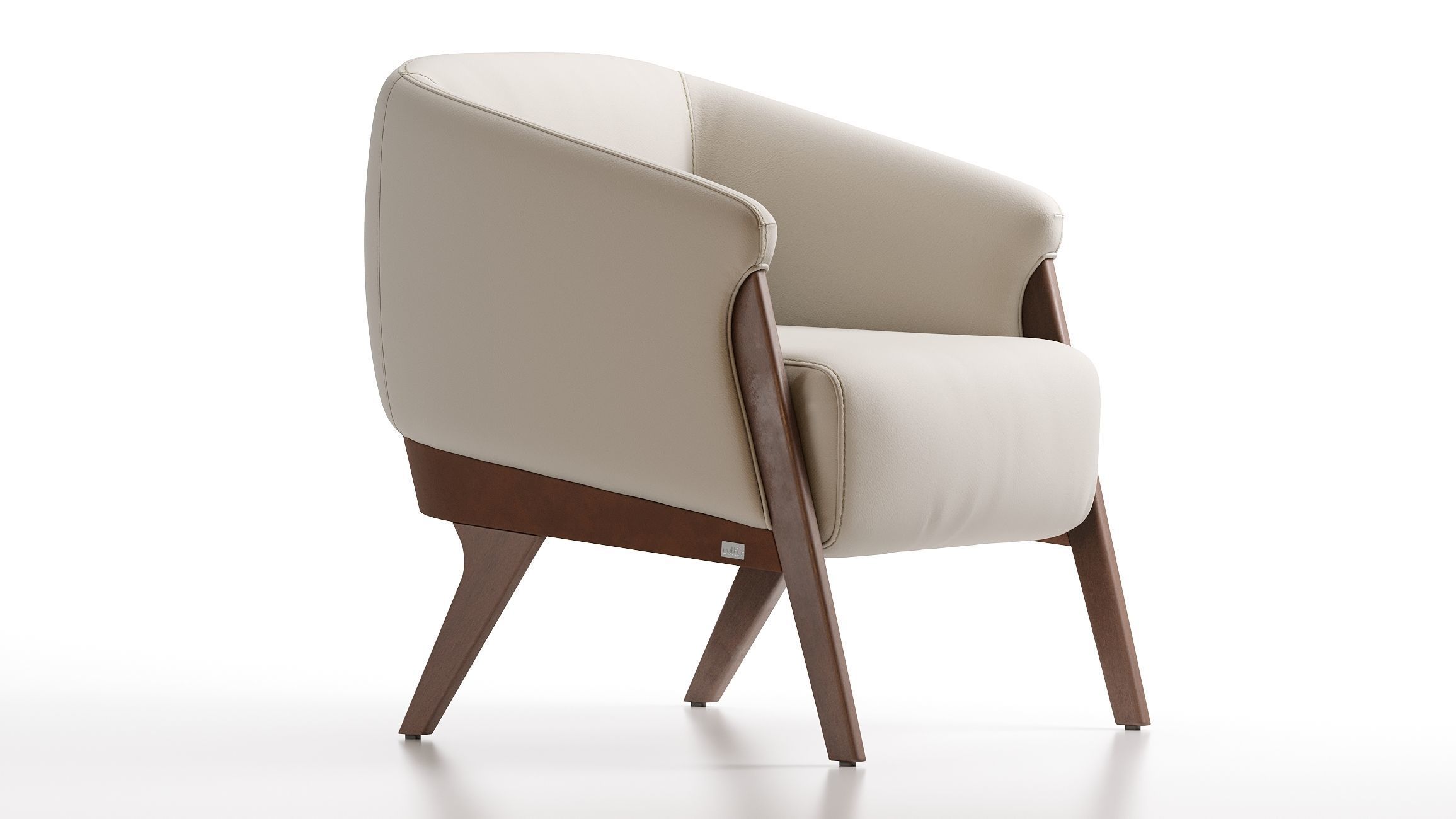 Abra armchair 3D model_16