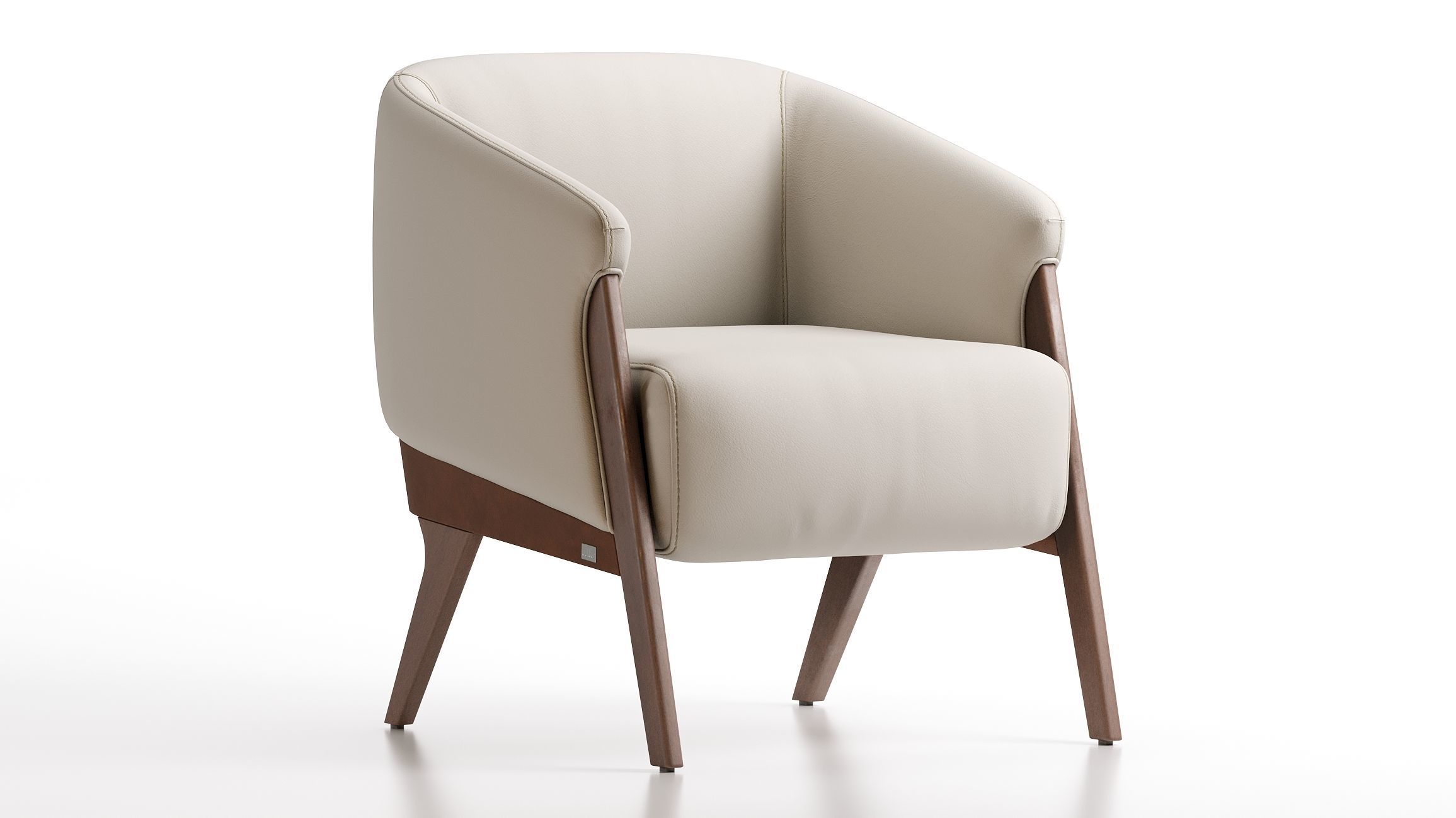 Abra armchair 3D model_8