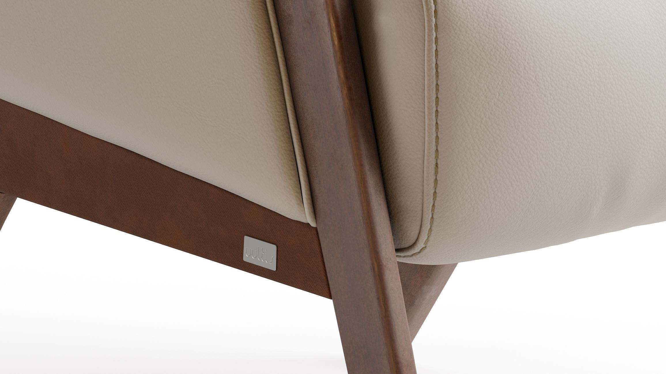 Abra armchair 3D model_7