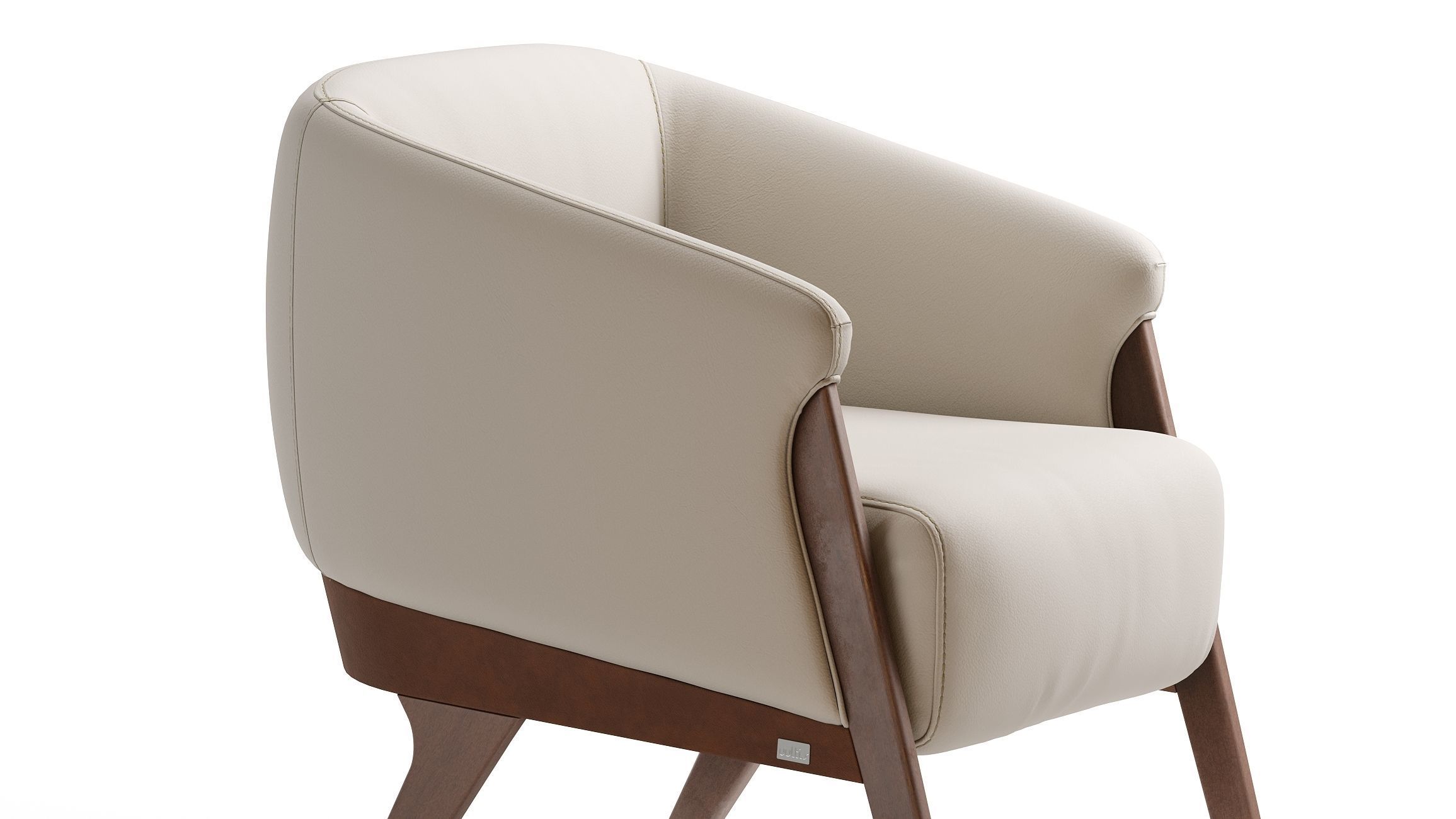 Abra armchair 3D model_5