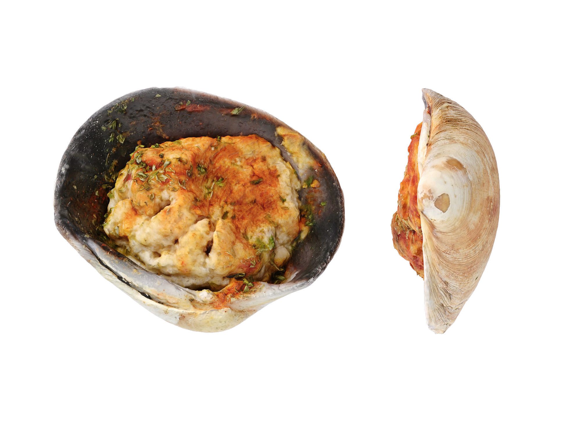 Stuffed Clams 3D model_6