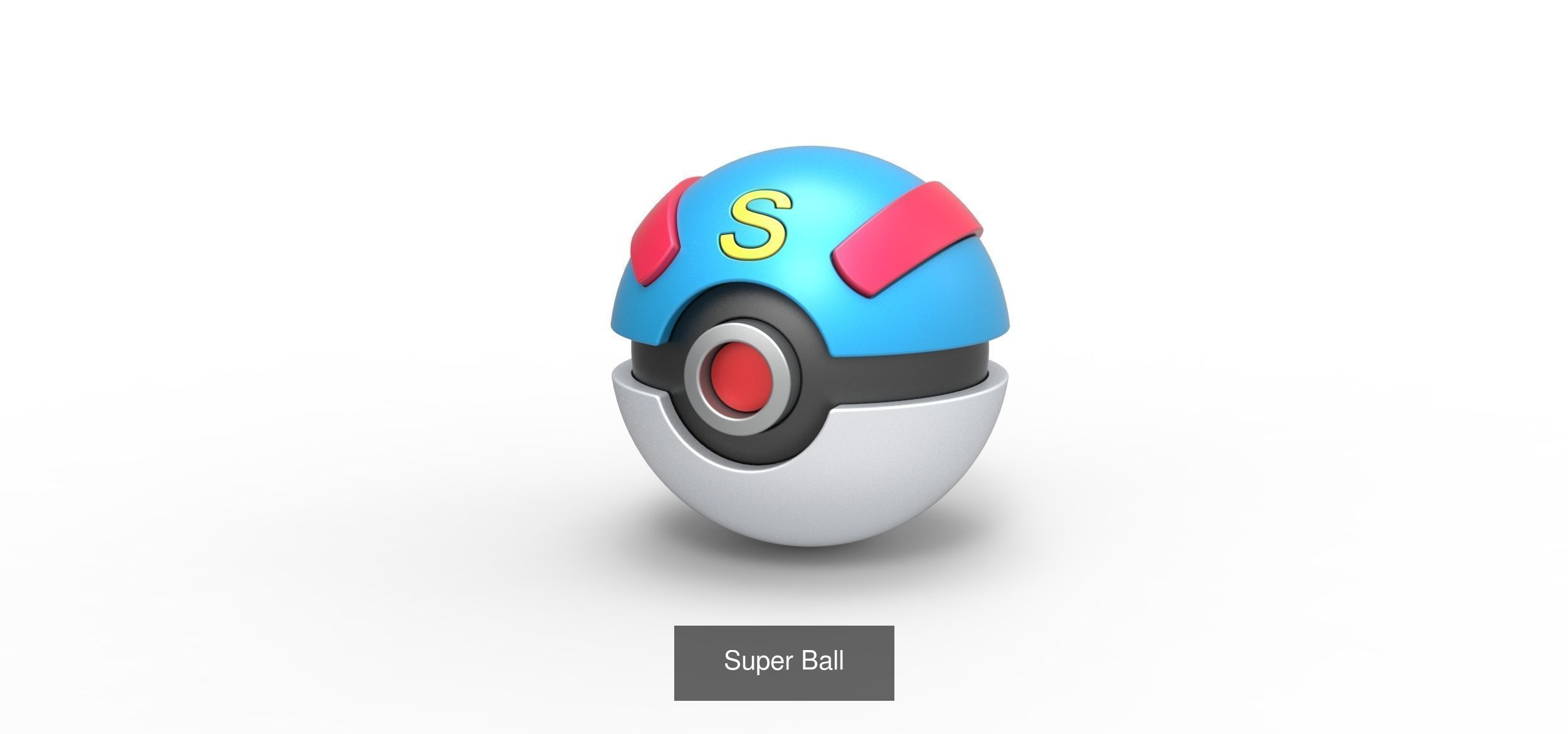 Orb Types Set 5 3D Model Collection_11