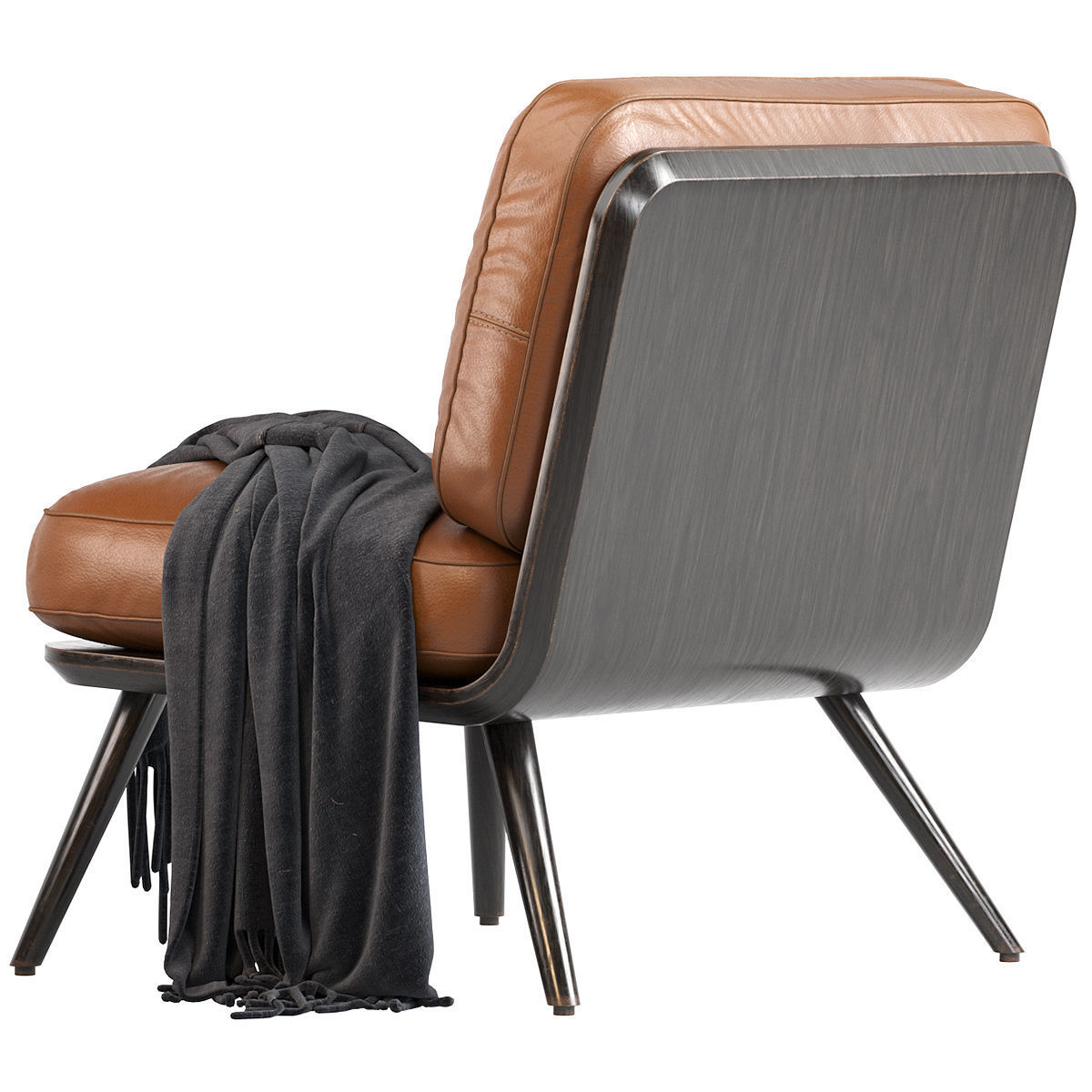 Spine Lounge Chair 3D model_13