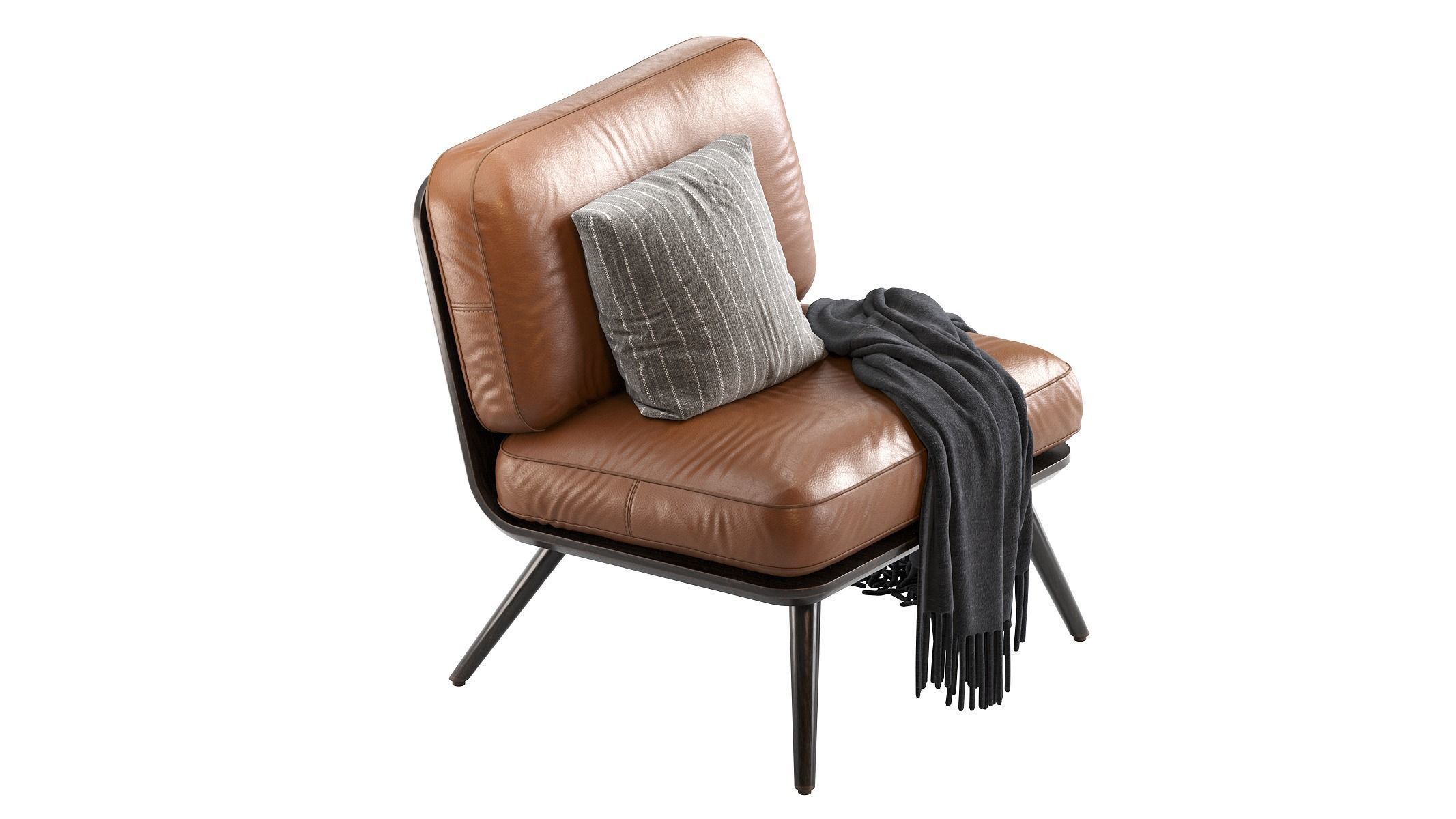 Spine Lounge Chair 3D model_3