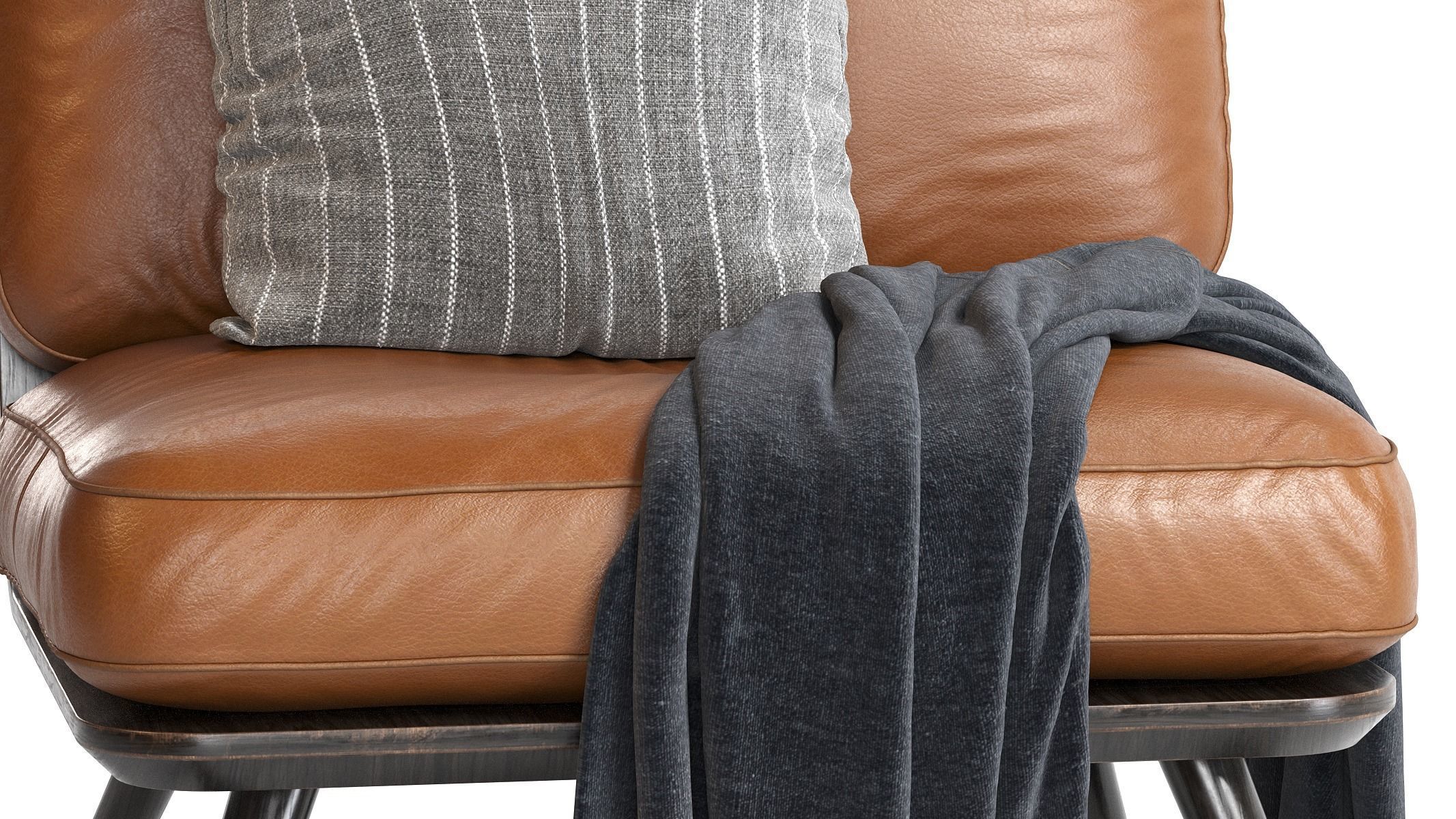 Spine Lounge Chair 3D model_11