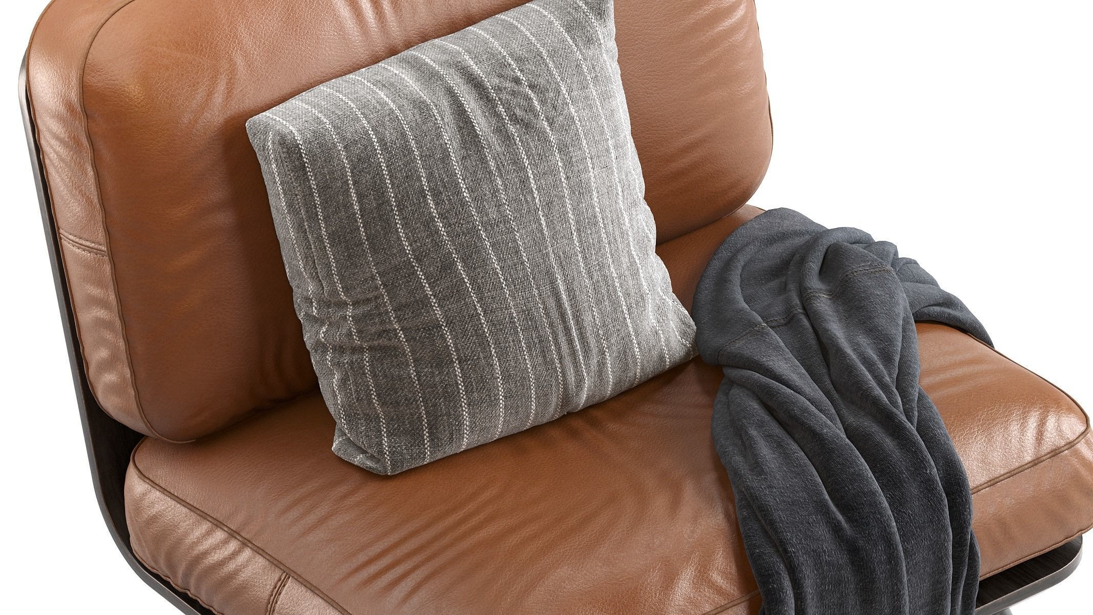 Spine Lounge Chair 3D model_5