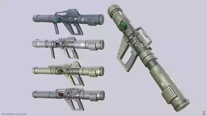 Scifi bazooka collection 