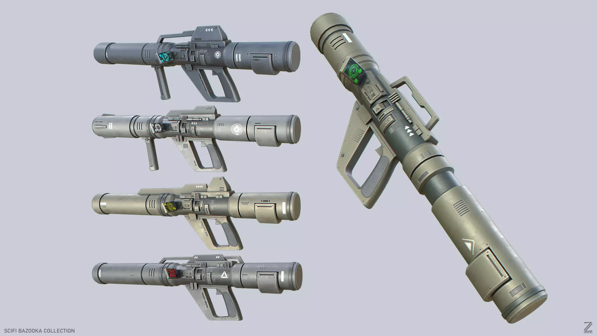Scifi bazooka collection _0