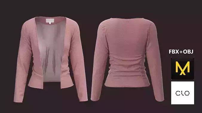 Female Jacket Marvelous Designer