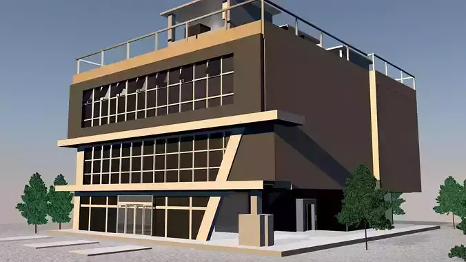 3D Model of Building