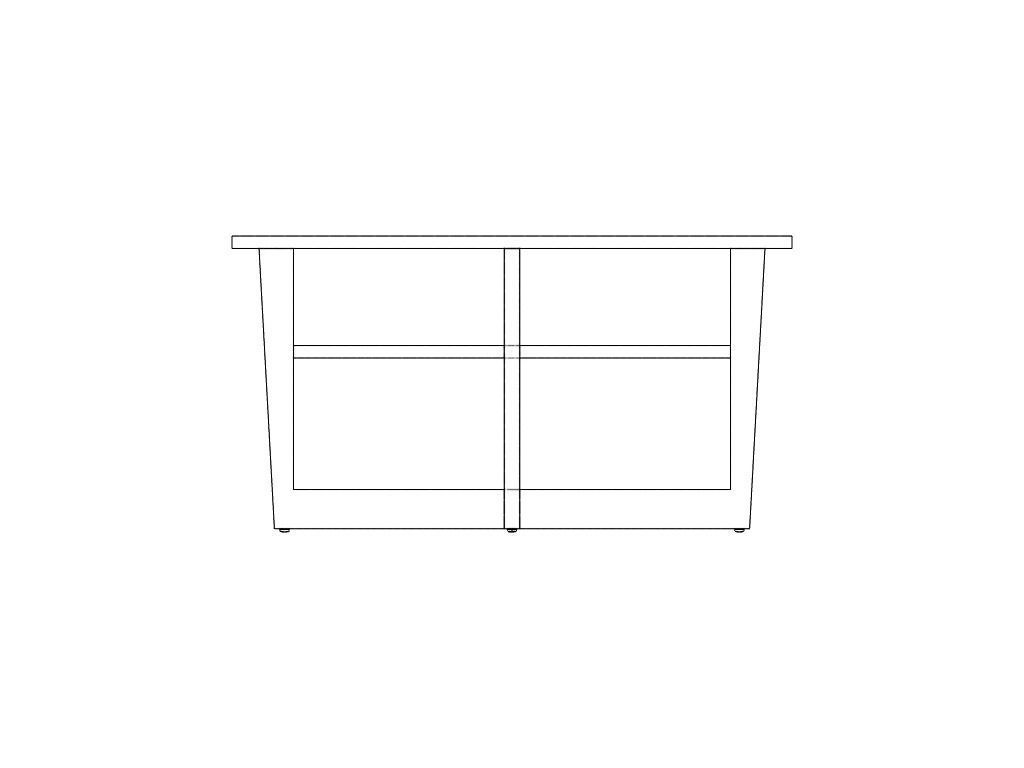 IKEA Vejmon Coffee Table 3D model_6