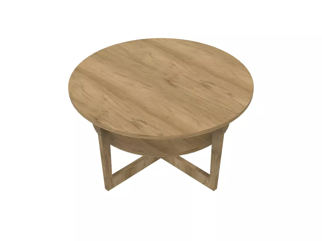 IKEA Vejmon Coffee Table 3D model_0