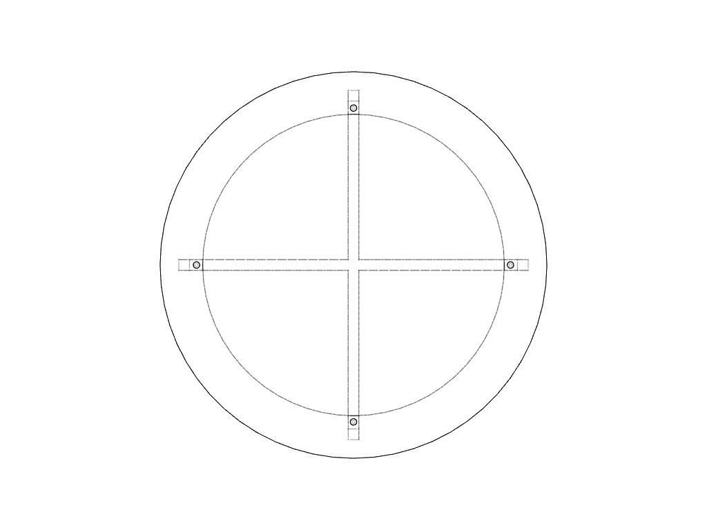 IKEA Vejmon Coffee Table 3D model_7