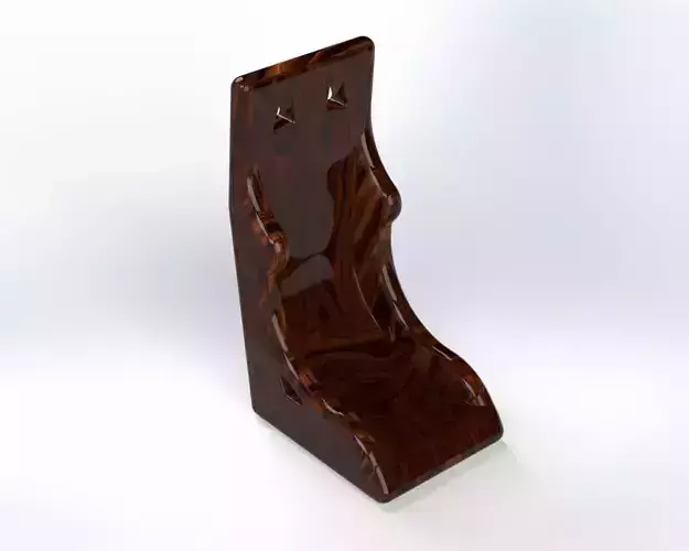 solidworks car seat design given in stl and sldprt formats 3D model