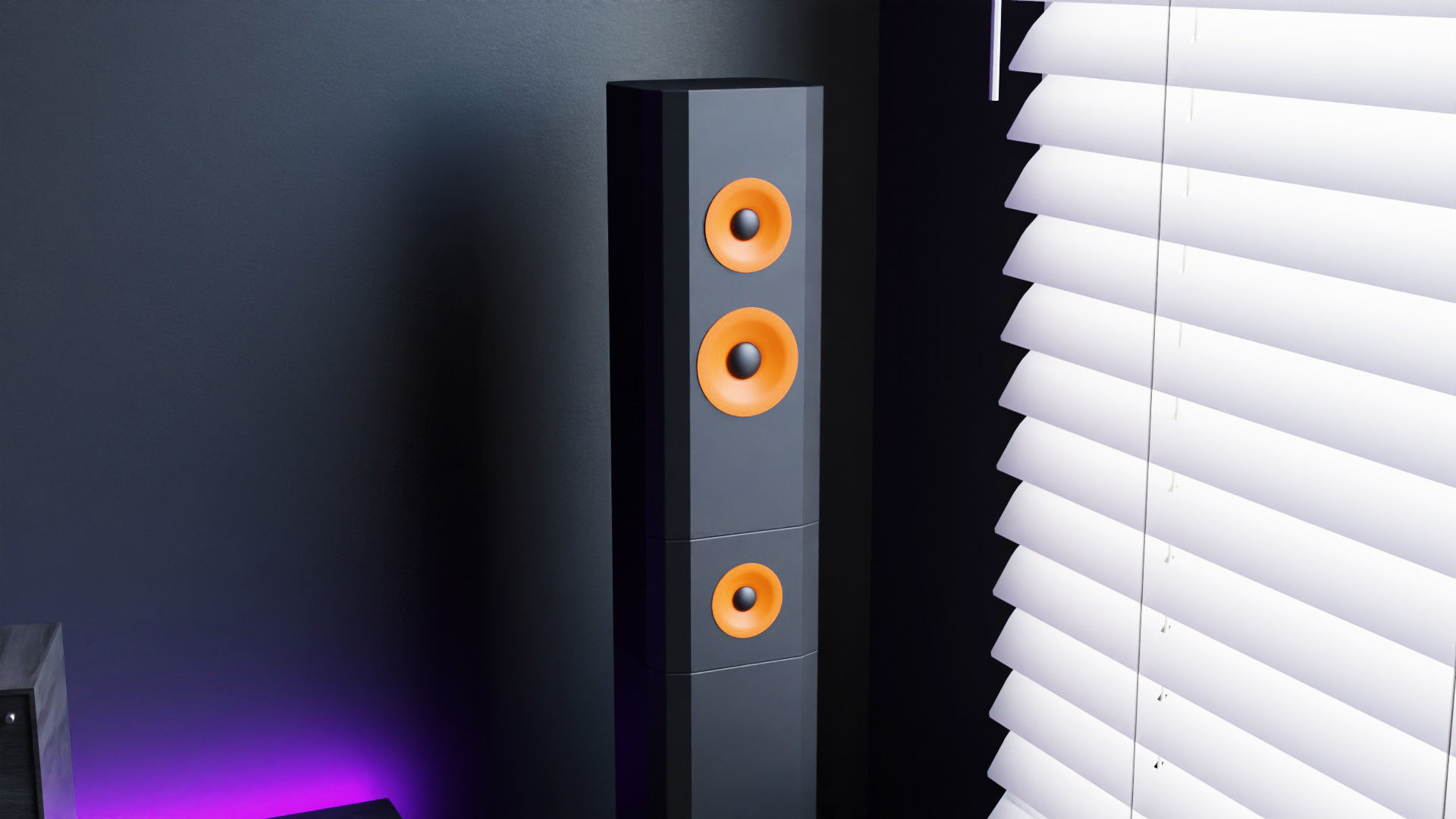 Modern Computer Desk 8 by Nikdox 3D model_15