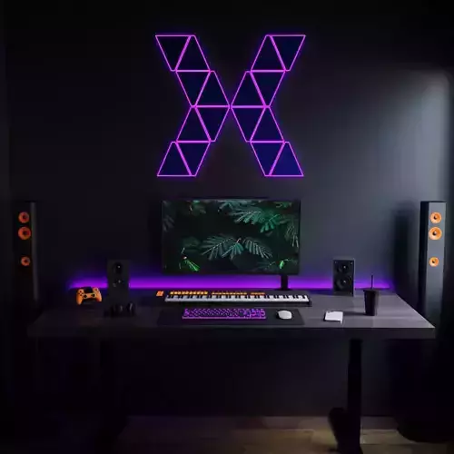 Modern Computer Desk 8 by Nikdox 3D model