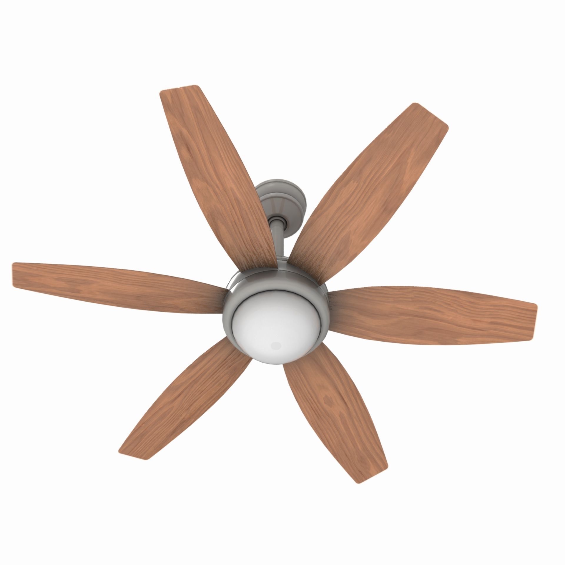 Ceiling Fan Low-poly 3D model_6