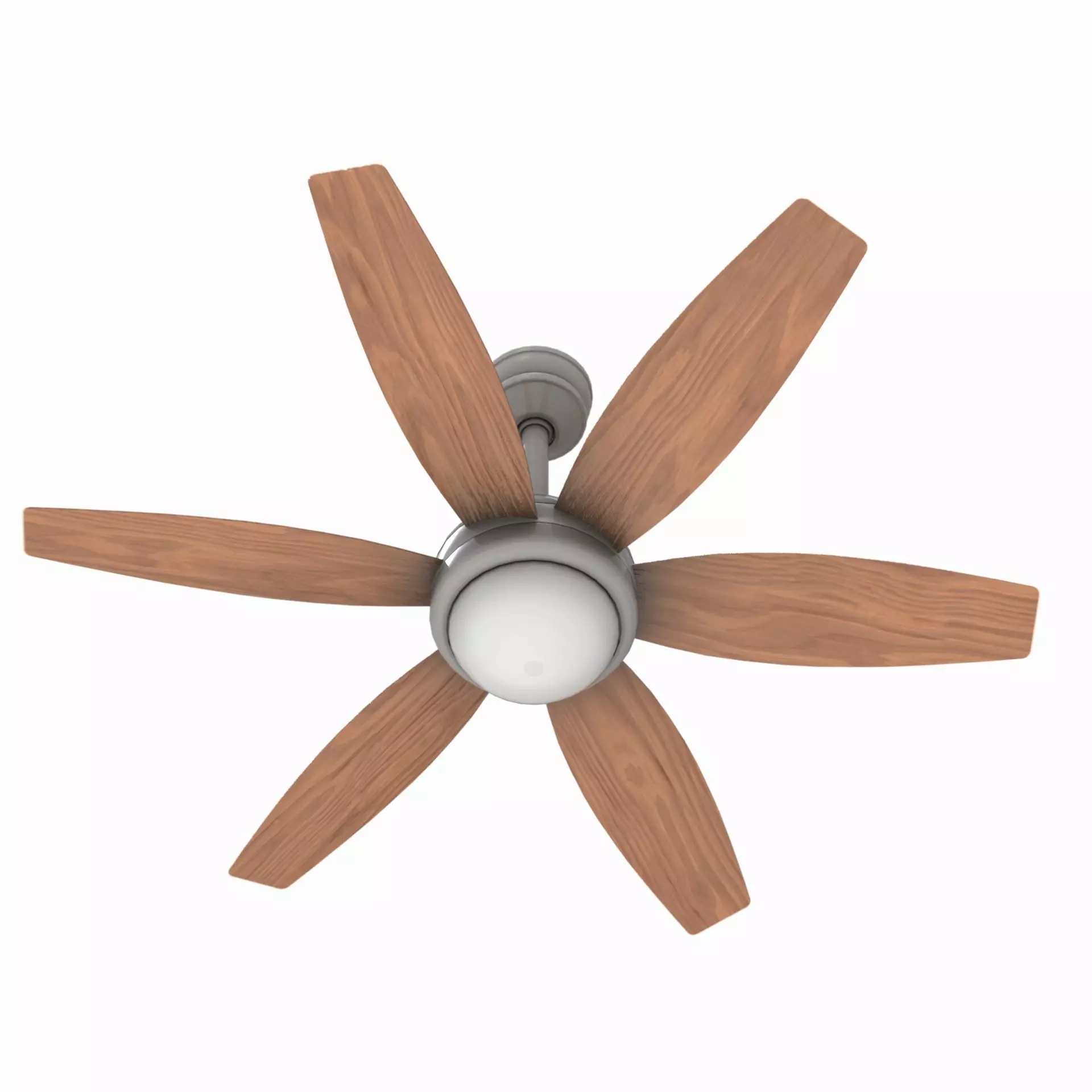 Ceiling Fan Low-poly 3D model_0
