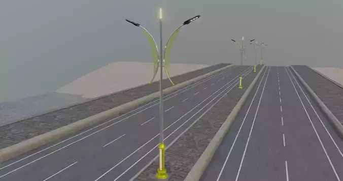 Decorative Lighting Pole Type-7