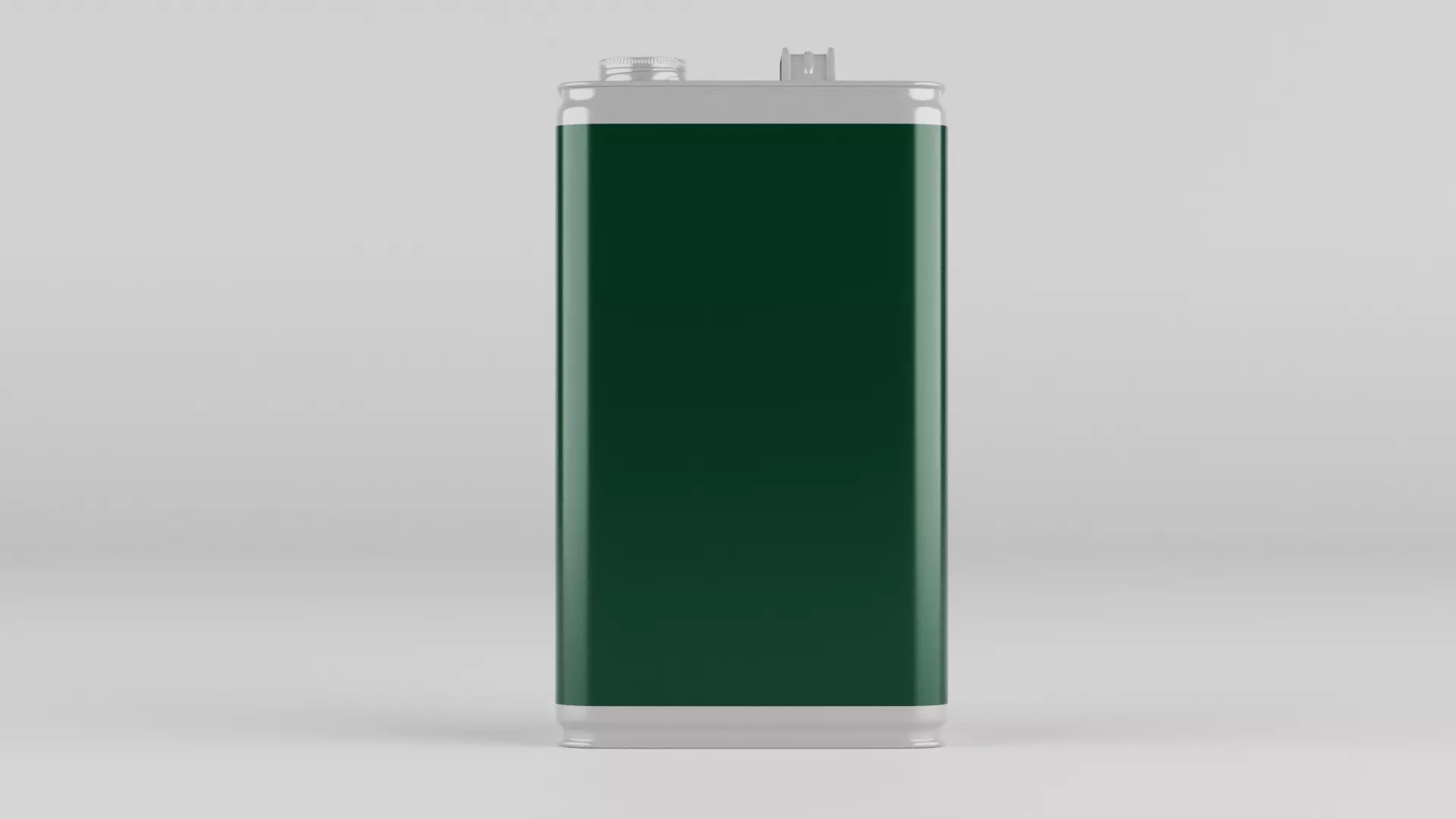 Square Tin Can 3D model_0