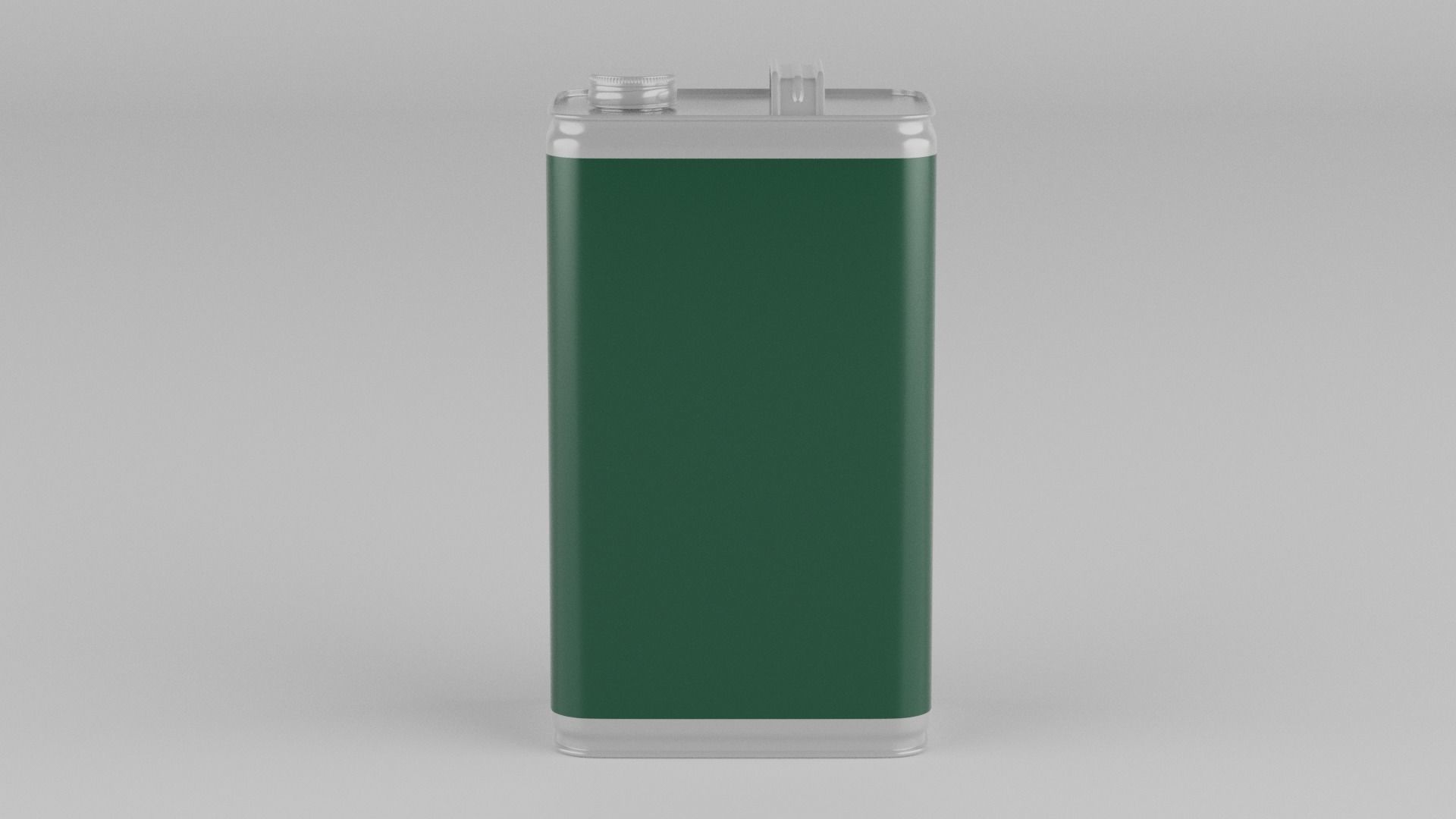 Square Tin Can 3D model_1