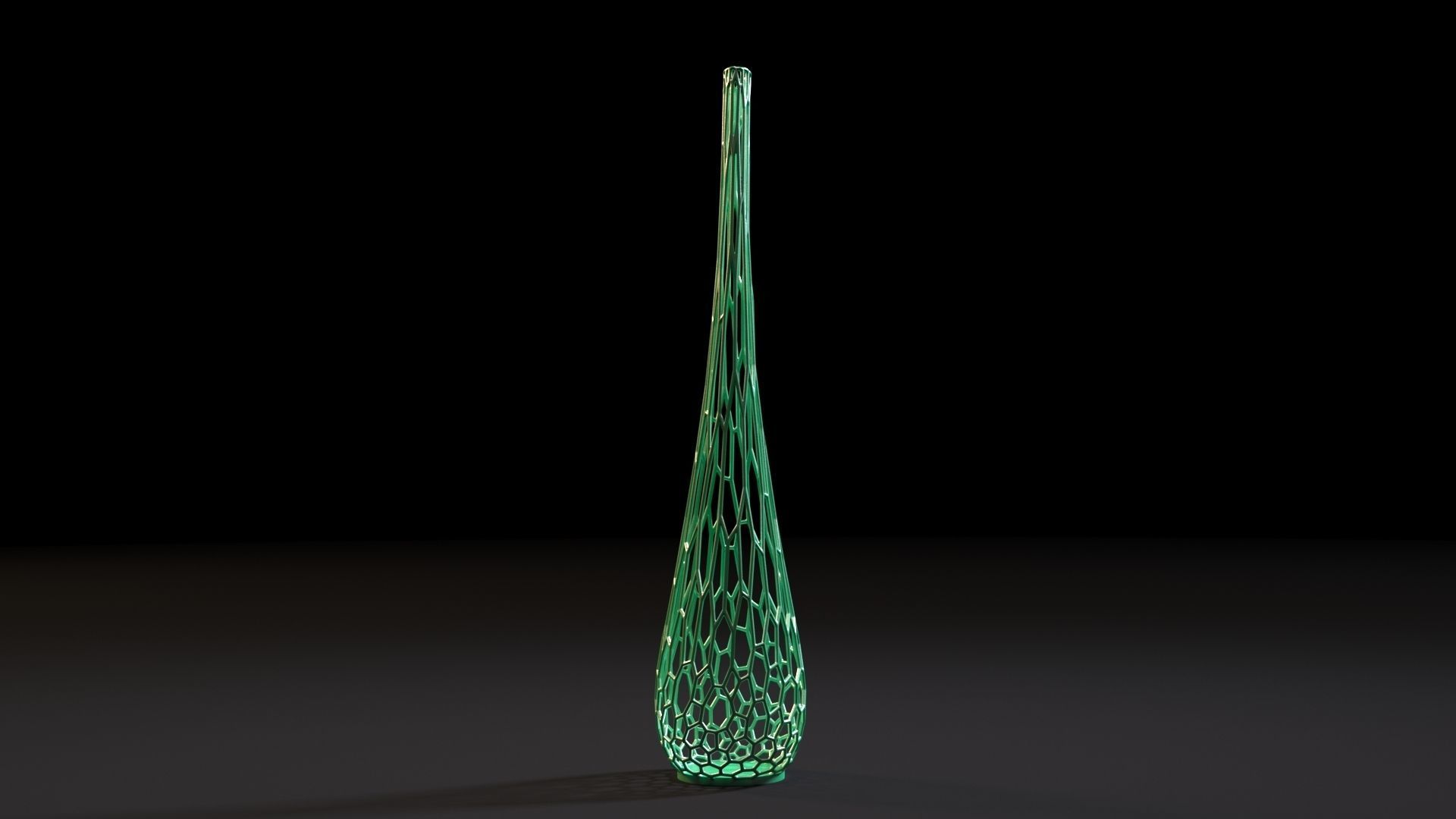 Balinese vase decor 3D print model_4