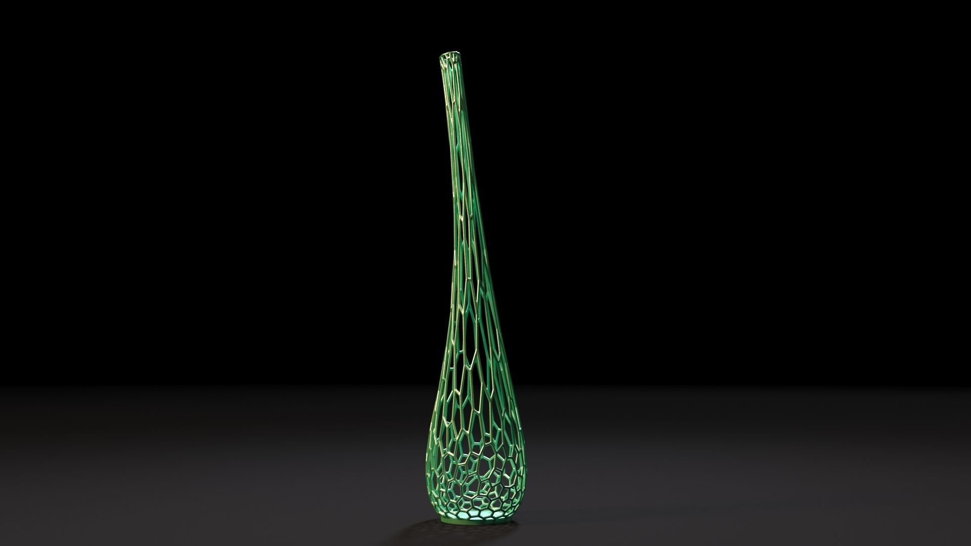 Balinese vase decor 3D print model_3