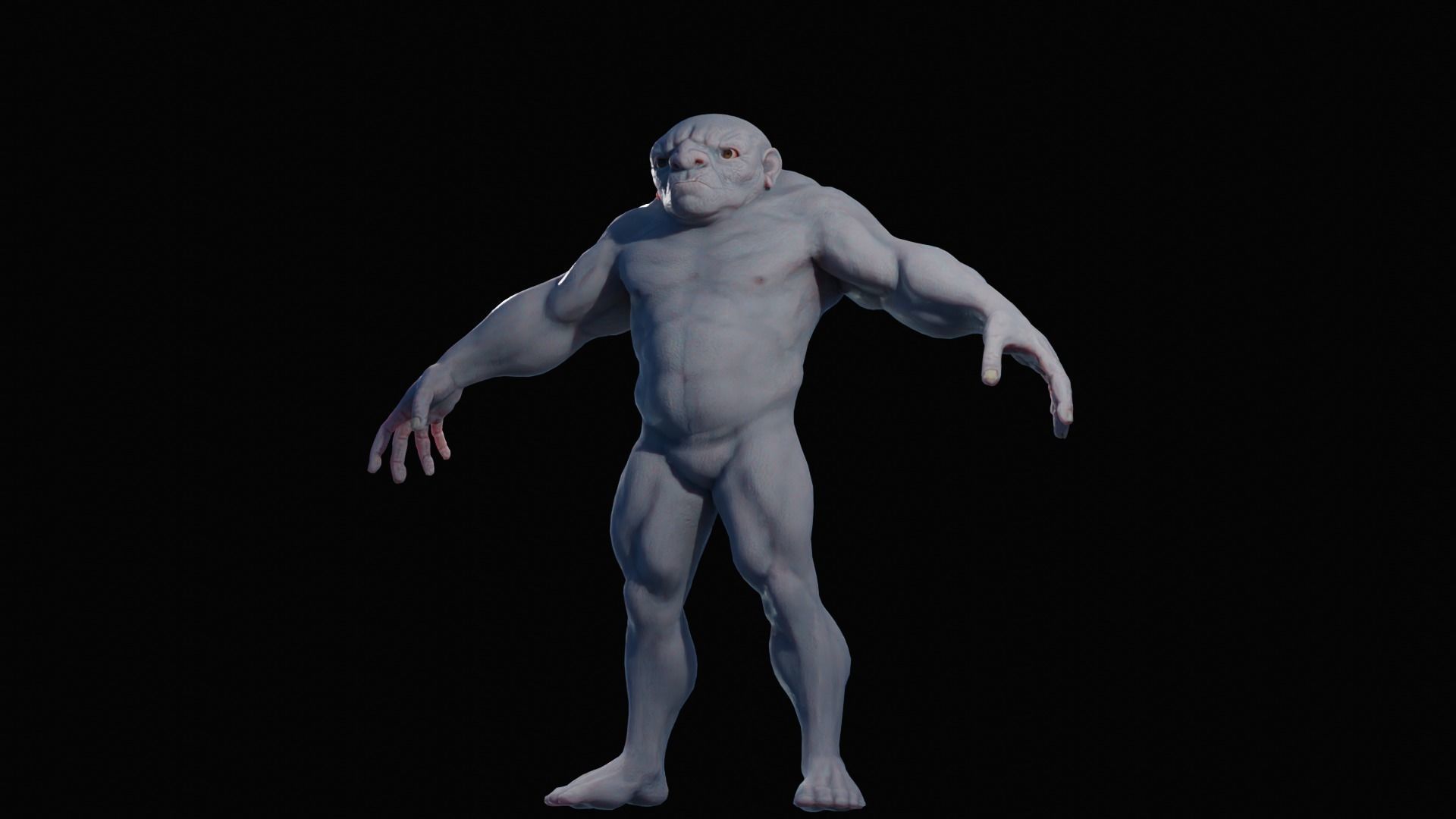 Troll character  Free 3D model_2