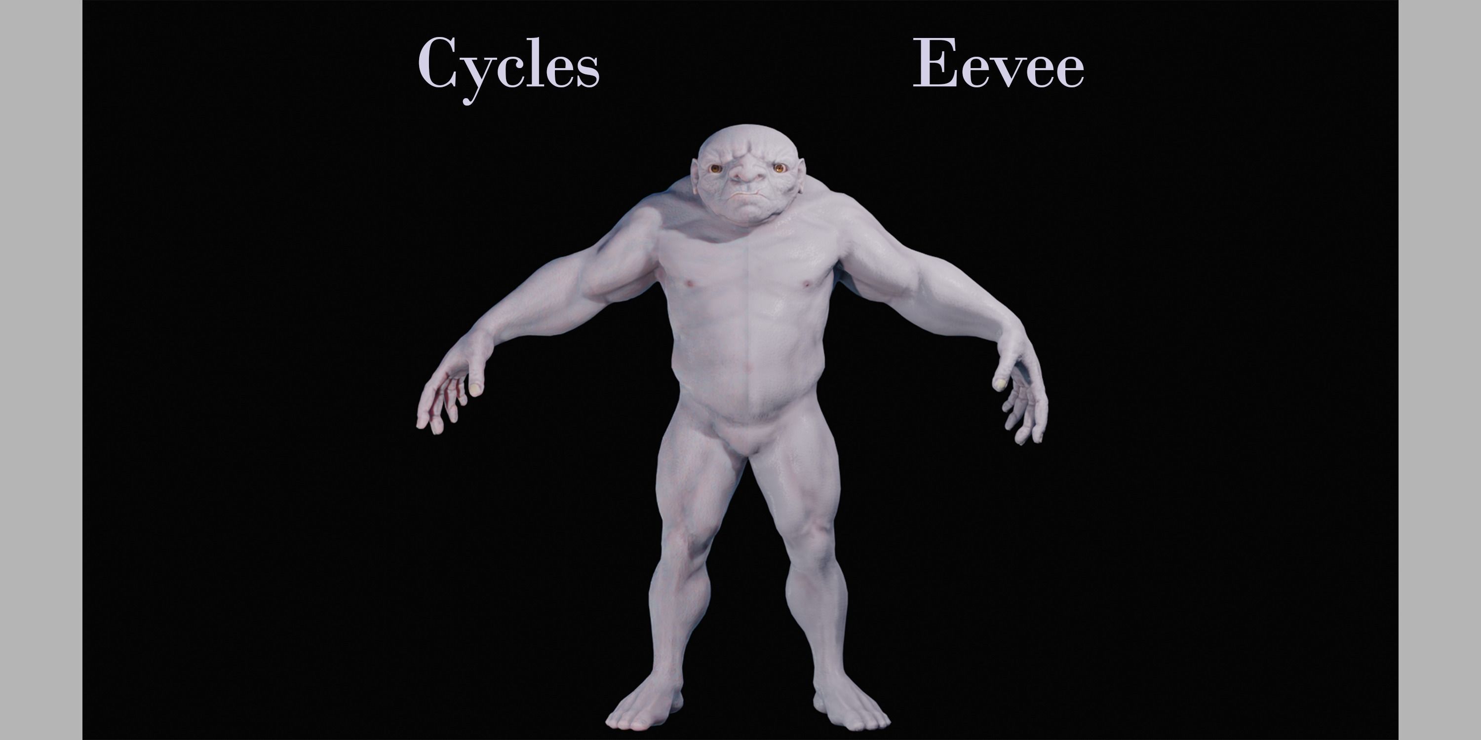 Troll character  Free 3D model_4