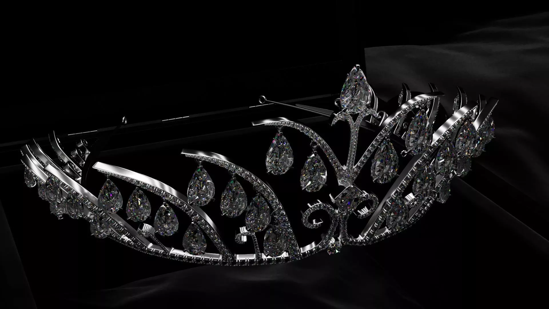 Dimond tiara 3D model