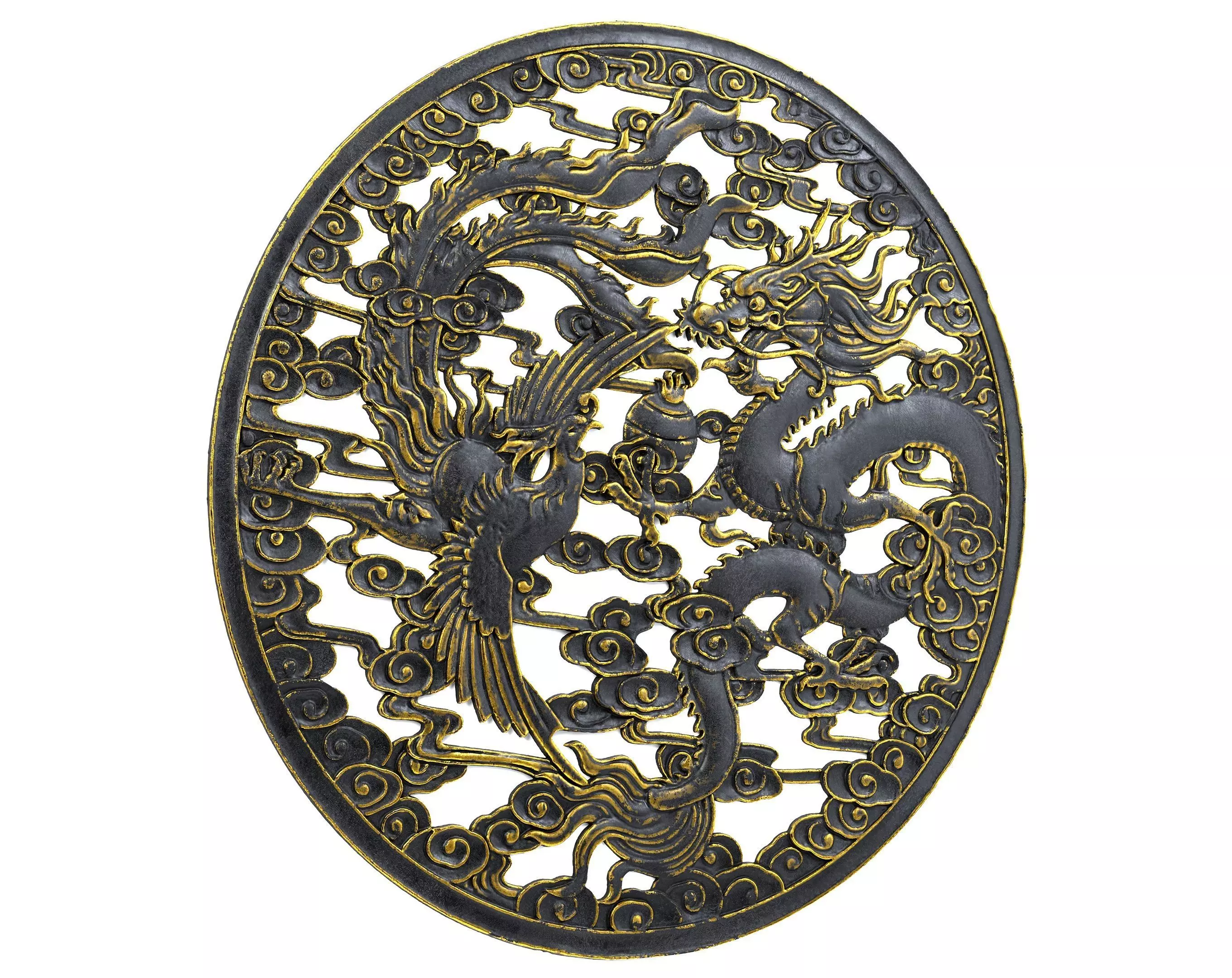 Dragon Ornament Vol 04-1 3D model_0