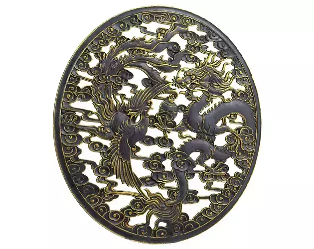 Dragon Ornament Vol 04-1 3D model