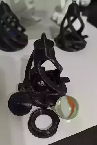 Marble Spinning 01 Free 3D print model