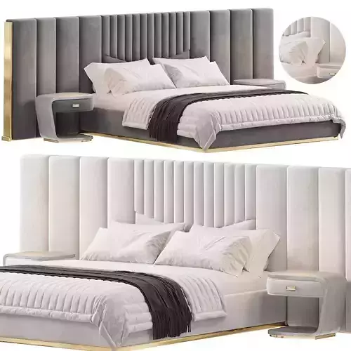 Prisma Grilli Bed by Justform