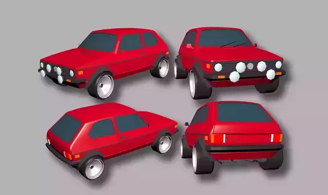 Volkswagen Golf Hypercasual