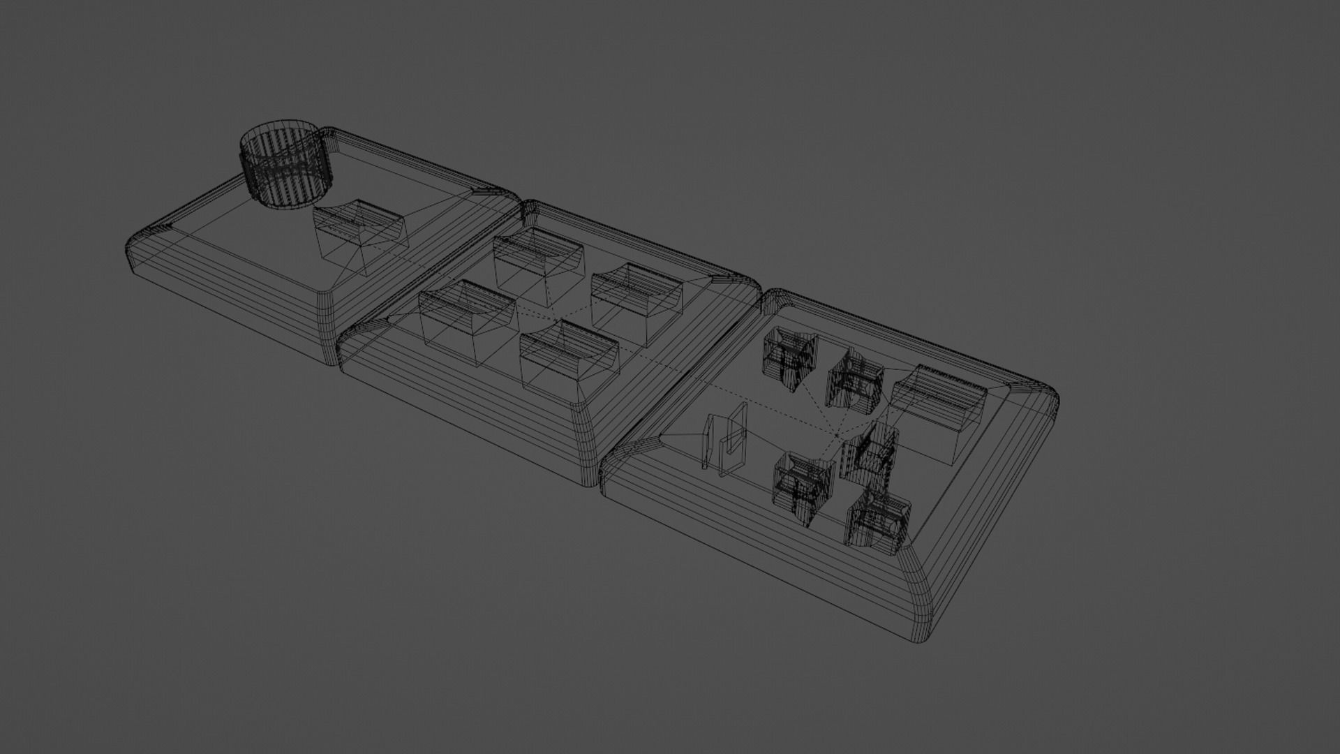 switch board Free low-poly 3D model_3