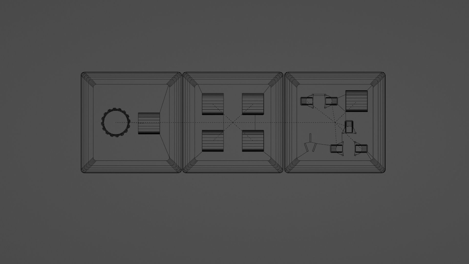 switch board Free low-poly 3D model_4