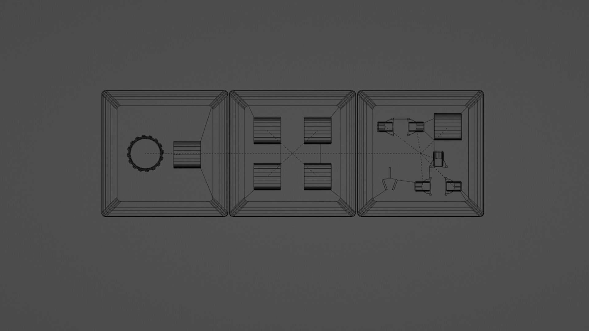 switch board Free low-poly 3D model_5