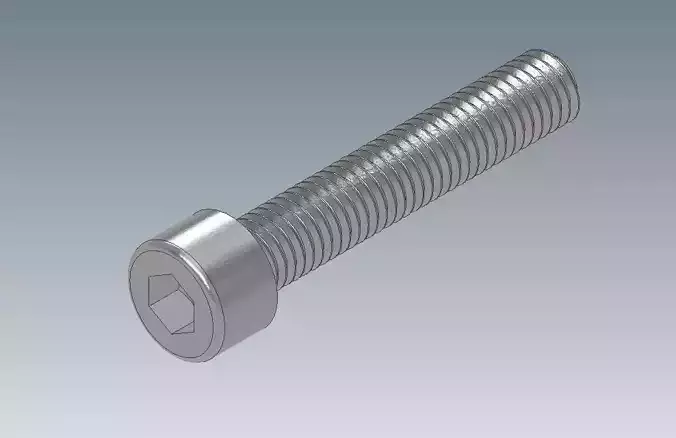 M8x45-M8x45x35-M8x50-M8x50x35 Socket Head DIN912 Standard Bolts 