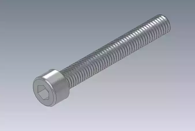 M8x60-M8x60x45-M8x65-M8x65x50 Socket Head DIN912 Standard Bolts 